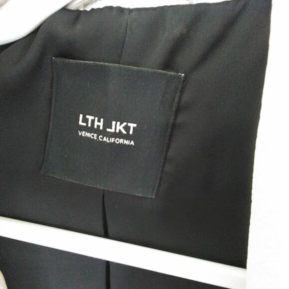 LTH JKT Venice 100% Leather Cream Moto Jacket Women’s Size Small - Picture 5 of 5